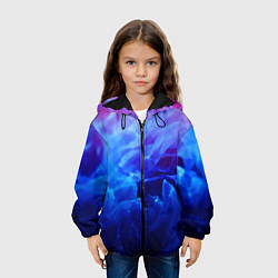Куртка с капюшоном детская Fire, цвет: 3D-черный — фото 2