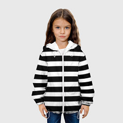 Куртка с капюшоном детская Моряк, цвет: 3D-белый — фото 2