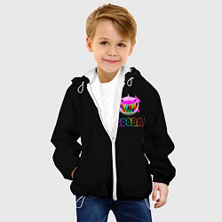 Куртка с капюшоном детская GOOBA - 6ix9ine, цвет: 3D-белый — фото 2