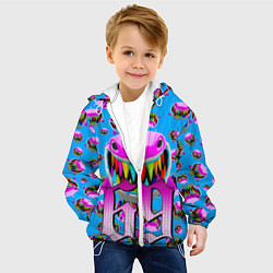 Куртка с капюшоном детская 6IX9INE GOOBA, цвет: 3D-белый — фото 2