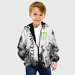 Куртка с капюшоном детская MONSTER ENERGY, цвет: 3D-черный — фото 2