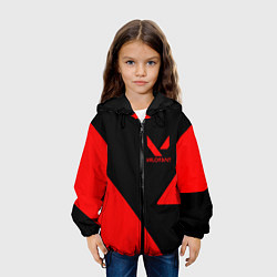 Куртка с капюшоном детская VALORANT, цвет: 3D-черный — фото 2