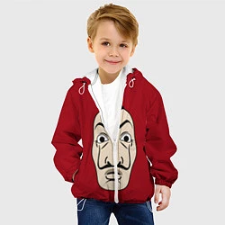 Куртка с капюшоном детская Бумажный Дом, цвет: 3D-белый — фото 2