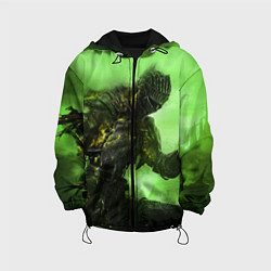 Куртка с капюшоном детская DARK SOULS, цвет: 3D-черный