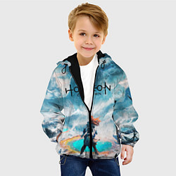 Куртка с капюшоном детская HORIZON ZERO DAWN, цвет: 3D-черный — фото 2