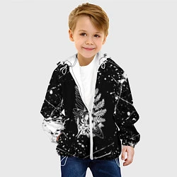 Куртка с капюшоном детская THE LAST OF US ТАТУИРОВКА ЭЛЛИ, цвет: 3D-белый — фото 2