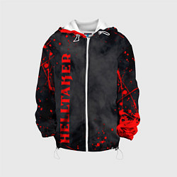 Куртка с капюшоном детская Helltaker Logo Z, цвет: 3D-белый