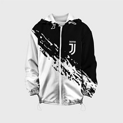 Куртка с капюшоном детская JUVENTUS, цвет: 3D-белый