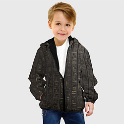Куртка с капюшоном детская ASSASSINS CREED:ORIGINS, цвет: 3D-черный — фото 2