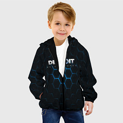 Куртка с капюшоном детская DETROIT S, цвет: 3D-черный — фото 2