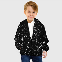 Куртка с капюшоном детская Seven, цвет: 3D-черный — фото 2