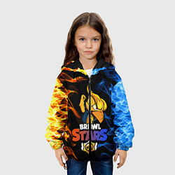 Куртка с капюшоном детская BRAWL STARS PHOENIX CROW, цвет: 3D-черный — фото 2
