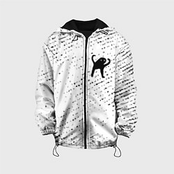 Куртка с капюшоном детская ЪУЪ СЪУКА, цвет: 3D-черный