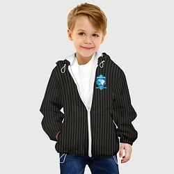 Куртка с капюшоном детская Ravenclaw, цвет: 3D-белый — фото 2