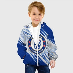 Куртка с капюшоном детская Chelsea, цвет: 3D-белый — фото 2