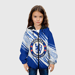 Куртка с капюшоном детская Chelsea, цвет: 3D-черный — фото 2