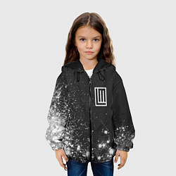 Куртка с капюшоном детская LINDEMANN ЛИНДЕМАНН, цвет: 3D-черный — фото 2