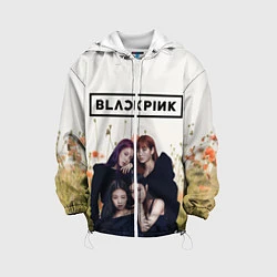 Куртка с капюшоном детская BlackPink, цвет: 3D-белый