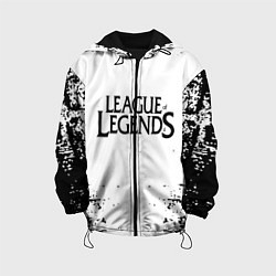 Куртка с капюшоном детская League of legends, цвет: 3D-черный