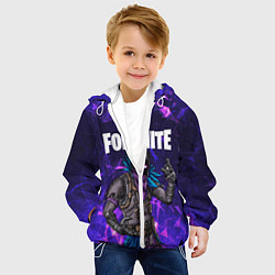 Куртка с капюшоном детская FORTNITE x RAVEN, цвет: 3D-белый — фото 2