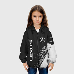 Куртка с капюшоном детская LEXUS ЛЕКСУС, цвет: 3D-черный — фото 2