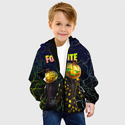 Куртка с капюшоном детская Fortnite Jack Gourdon, цвет: 3D-черный — фото 2
