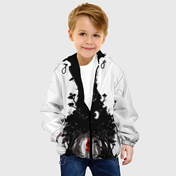 Куртка с капюшоном детская Красная шапочка, цвет: 3D-черный — фото 2