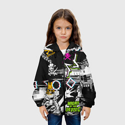 Куртка с капюшоном детская Watch Dogs, цвет: 3D-черный — фото 2