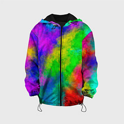 Куртка с капюшоном детская Multicolored, цвет: 3D-черный
