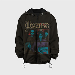 Куртка с капюшоном детская The Doors, цвет: 3D-черный