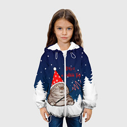 Куртка с капюшоном детская Вжух и Новый Год, цвет: 3D-белый — фото 2