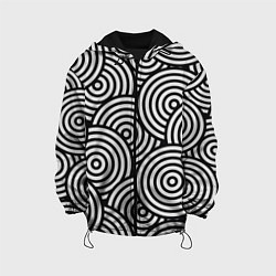 Куртка с капюшоном детская Цель, цвет: 3D-черный