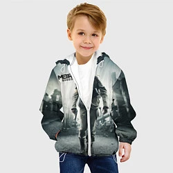Куртка с капюшоном детская Metro Сталкер, цвет: 3D-белый — фото 2