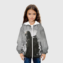 Куртка с капюшоном детская Stalker, цвет: 3D-белый — фото 2
