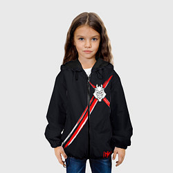 Куртка с капюшоном детская G2 Jersey pro 202122, цвет: 3D-черный — фото 2