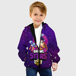 Куртка с капюшоном детская Brawl Stars - Генерал Гавс, цвет: 3D-черный — фото 2