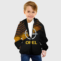 Куртка с капюшоном детская OPEL ОПЕЛЬ, цвет: 3D-черный — фото 2