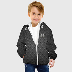 Куртка с капюшоном детская ХОНДА HONDA, цвет: 3D-белый — фото 2