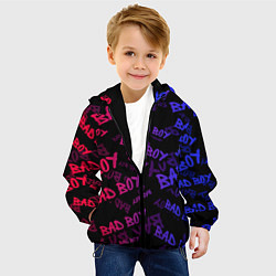 Куртка с капюшоном детская Bad Boy, цвет: 3D-черный — фото 2