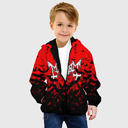 Куртка с капюшоном детская MAYHEM, цвет: 3D-черный — фото 2
