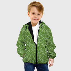 Куртка с капюшоном детская Черника, цвет: 3D-черный — фото 2