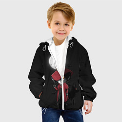 Куртка с капюшоном детская Hellsing, цвет: 3D-белый — фото 2
