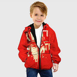 Куртка с капюшоном детская ХИПХАЙП, цвет: 3D-черный — фото 2
