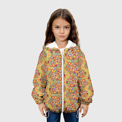 Куртка с капюшоном детская Волшебный лес, цвет: 3D-белый — фото 2
