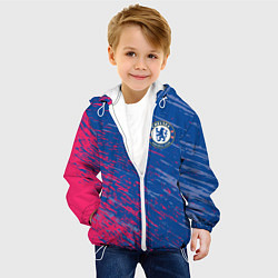 Куртка с капюшоном детская CHELSEA, цвет: 3D-белый — фото 2