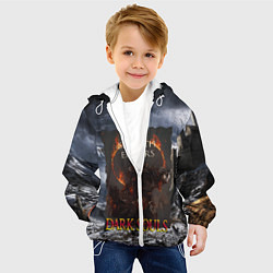 Куртка с капюшоном детская ТЁМНЫЕ ДУШИ SOUL HORROR, цвет: 3D-белый — фото 2