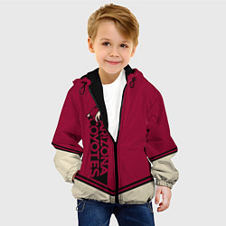 Куртка с капюшоном детская Arizona Coyotes, цвет: 3D-черный — фото 2