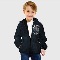Куртка с капюшоном детская Hockey Heroes, цвет: 3D-черный — фото 2