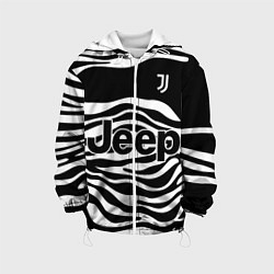 Куртка с капюшоном детская JUVENTUS TORINO HOME, цвет: 3D-белый