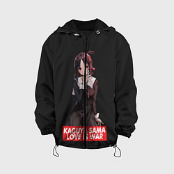 Куртка с капюшоном детская Kaguya-sama: Love Is War, цвет: 3D-черный